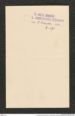k.k. naturhistorisches Hofmuseum, Intendanzakten 1885-1896 (Hauer), Aktenzahl Z.593/1893, Seite 8